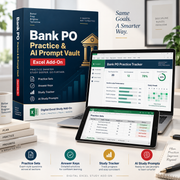 Bank PO Practice & AI Prompt Vault | Excel Add-On