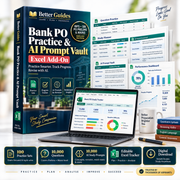 Bank PO Practice & AI Prompt Vault | Excel Add-On