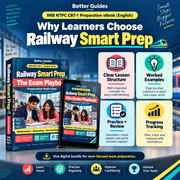 RRB NTPC CBT-1 Preparation eBook (English) | Railway Smart Prep