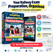 RRB NTPC CBT-1 Preparation eBook (English) | Railway Smart Prep
