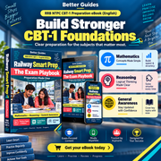 RRB NTPC CBT-1 Preparation eBook (English) | Railway Smart Prep