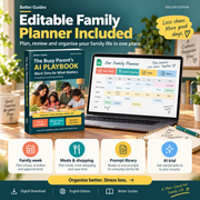 AI for Busy Parents – Family Planning & Daily Life Guide | The AI Playbook