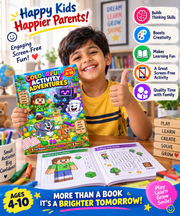 Kids Activity Book | Colourful Activity Adventures