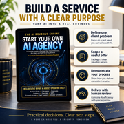 AI agency guide benefits: define a client problem, scope an offer, demonstrate the process and include human review