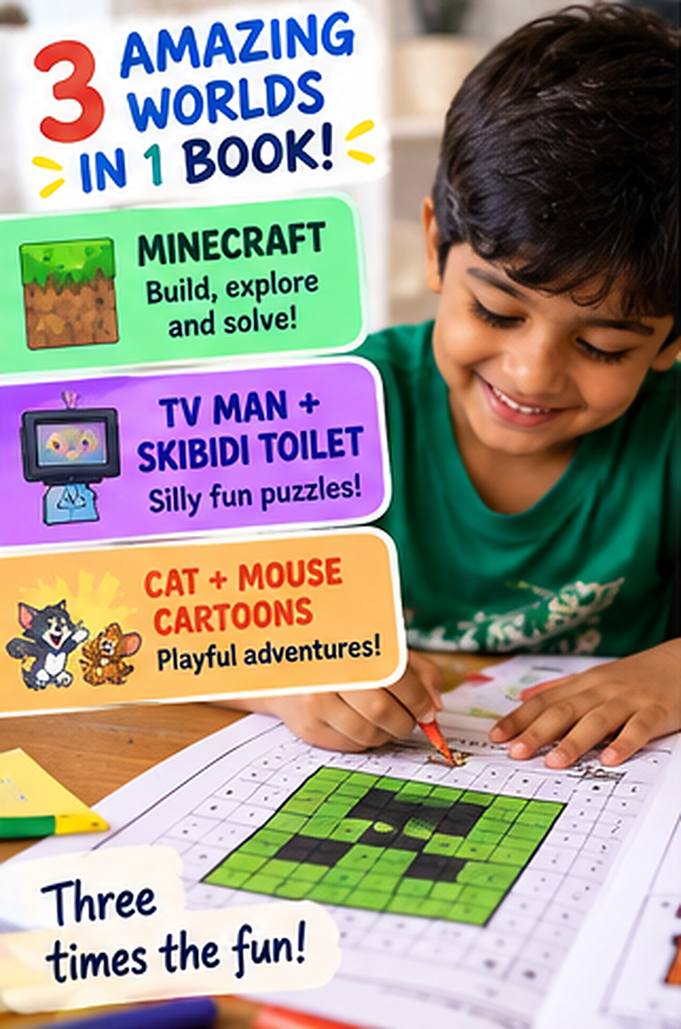 Kids Activity Book | Colourful Activity Adventures