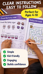 Kids Activity Book | Colourful Activity Adventures