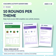 Kids Activity Book | Colourful Activity Adventures