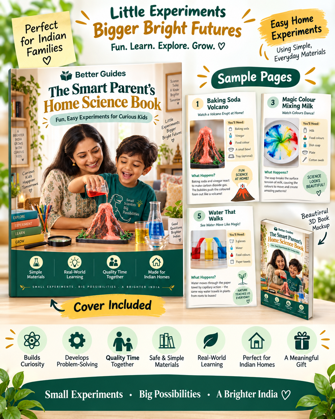 Screen-free STEM activities and science experiments for children at home