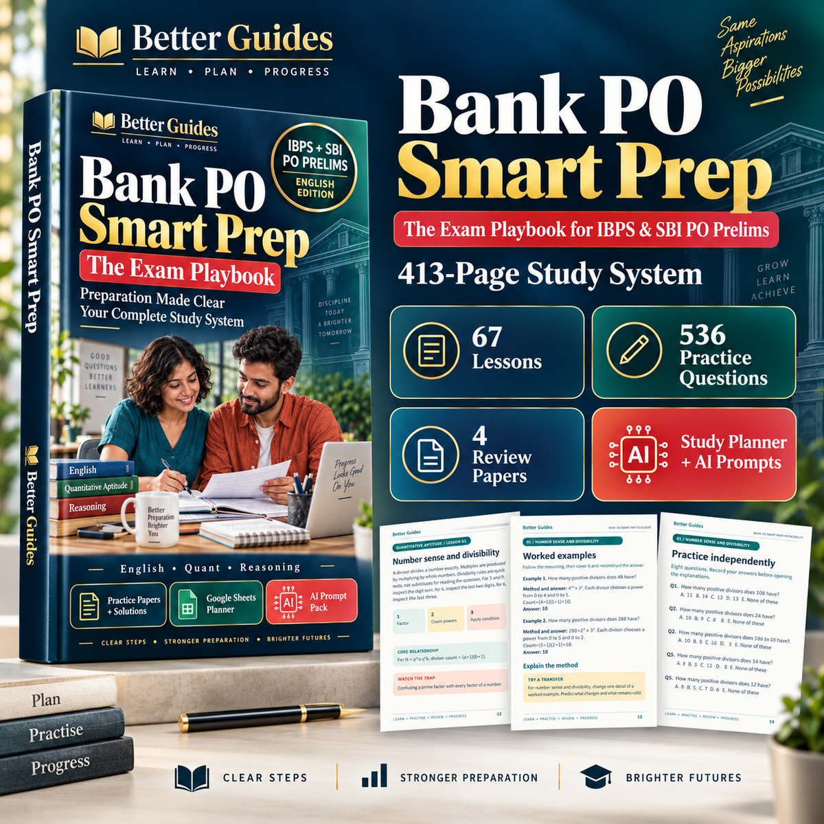 Bank PO Smart Prep – The Exam Playbook | IBPS & SBI PO Prelims