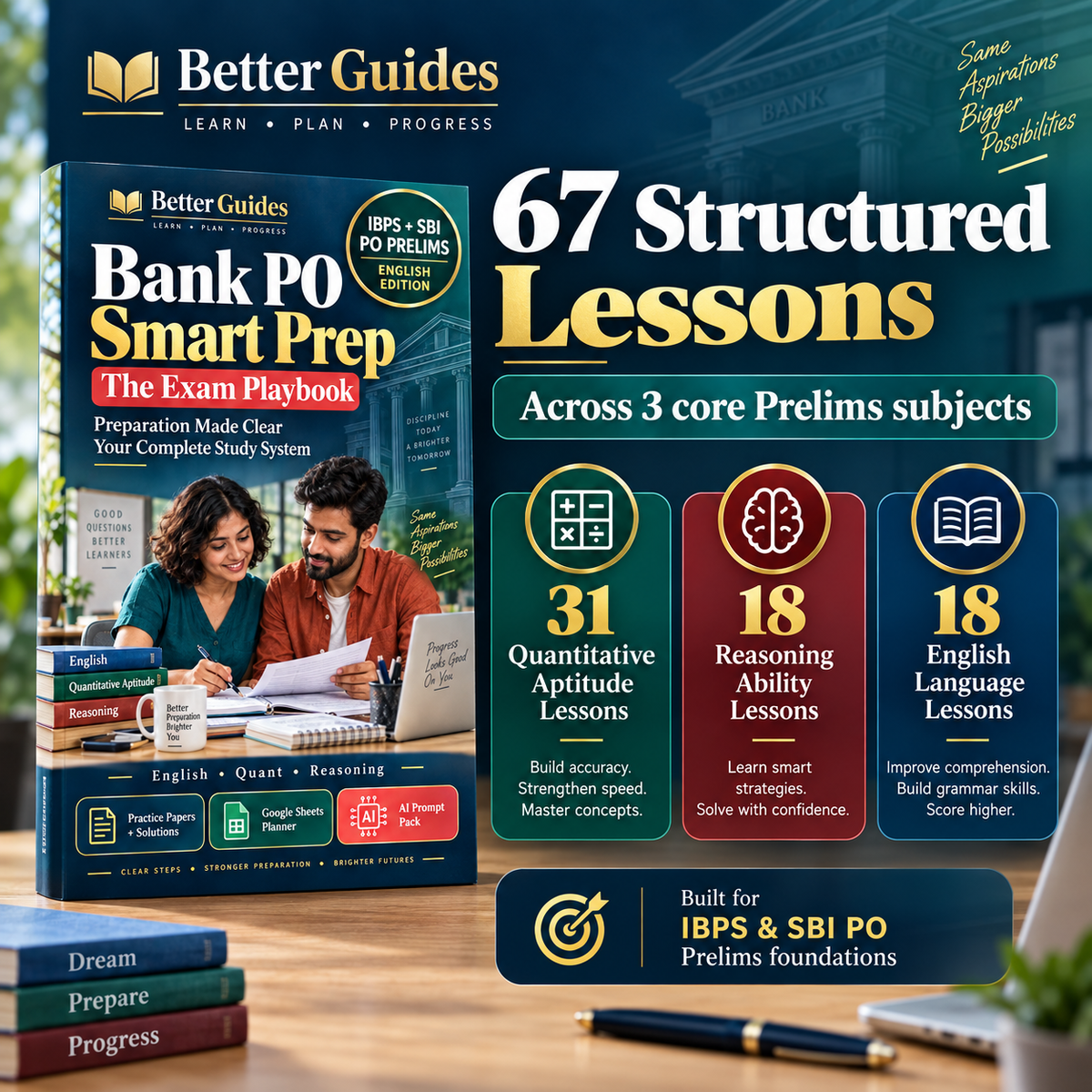 Bank PO Smart Prep – The Exam Playbook | IBPS & SBI PO Prelims