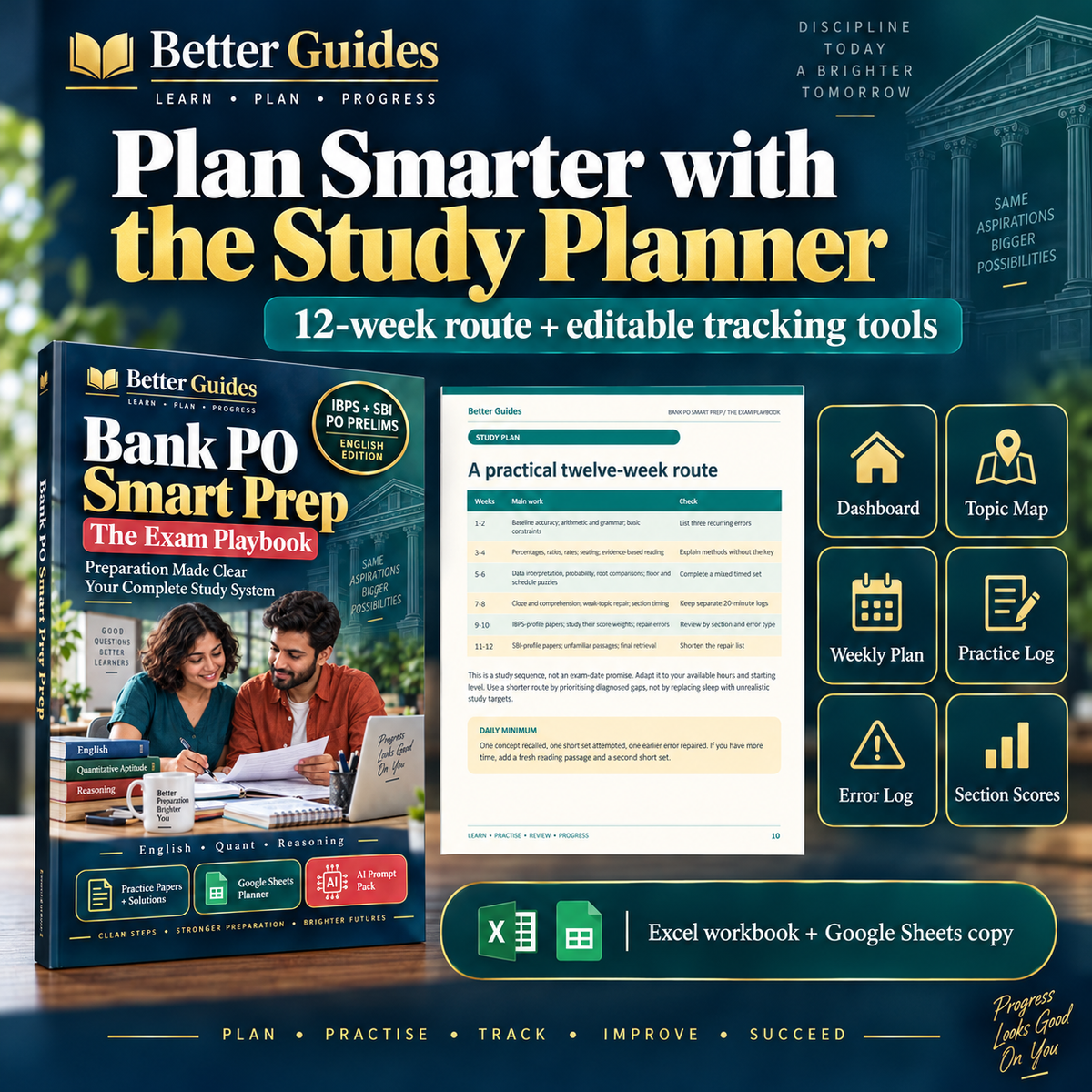 Bank PO Smart Prep – The Exam Playbook | IBPS & SBI PO Prelims