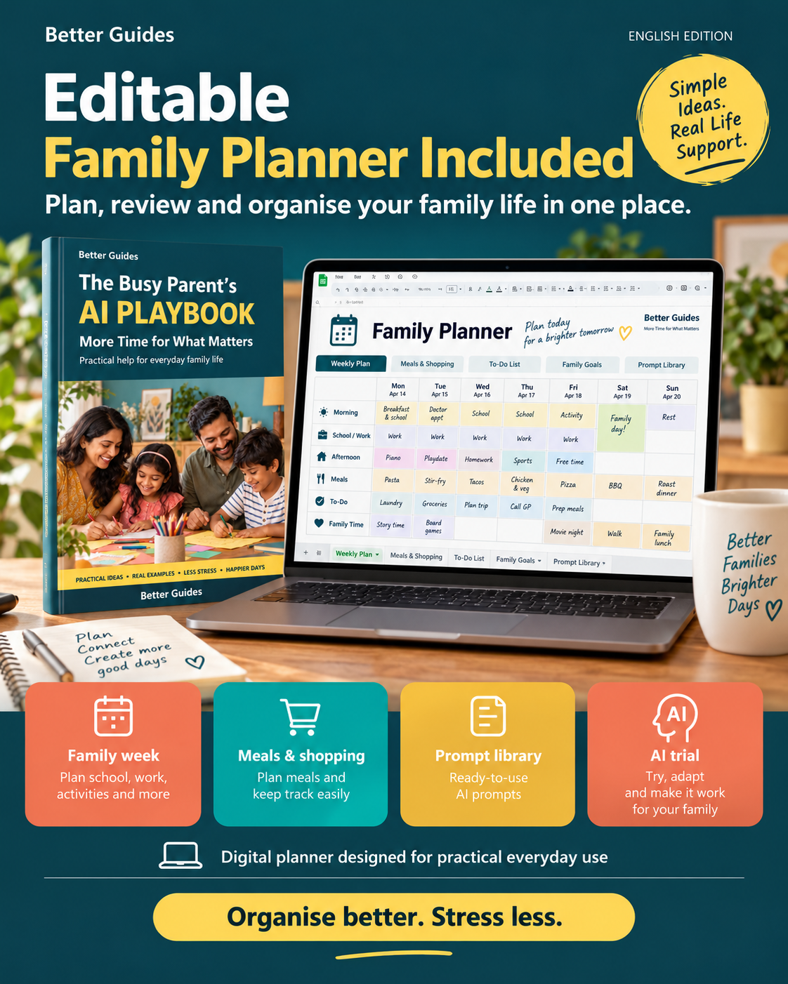 AI for Busy Parents – Family Planning & Daily Life Guide | The AI Playbook