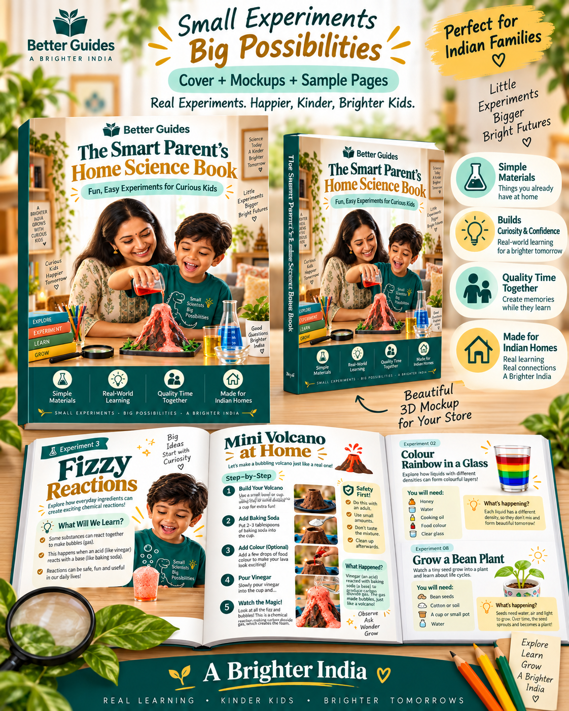 Home science experiments for kids using everyday household materials
