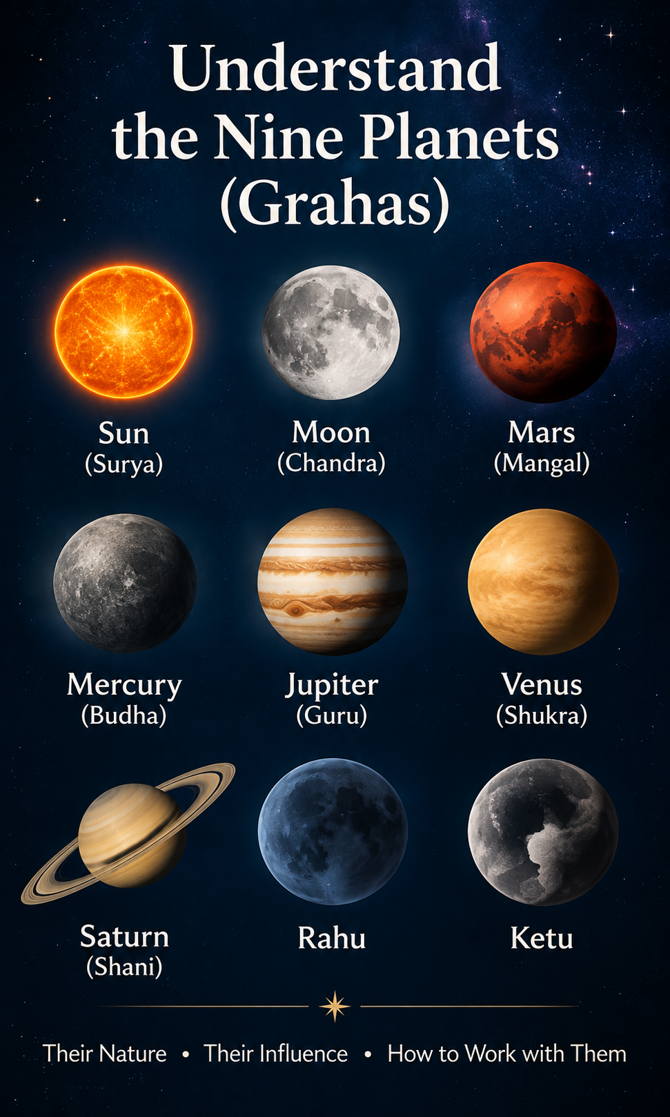 Vedic astrology study checklist for structured Jyotisha learning