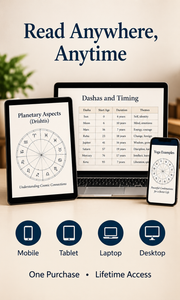 Jyotisha learning companion for structured Indian astrology self-study