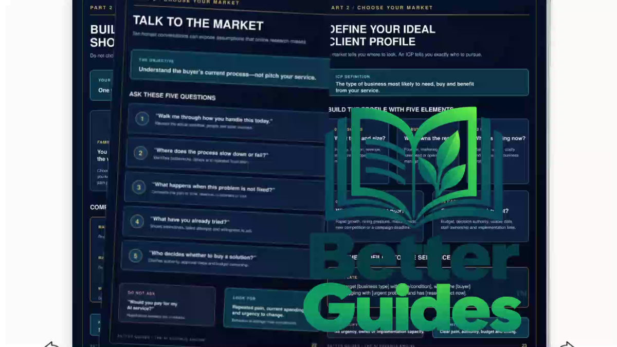 Video preview of Start Your Own AI Agency: The AI Revenue Engine showing the AI agency roadmap and operating system