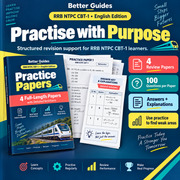 Railway Smart Prep RRB NTPC CBT-1 review practice papers and answer explanations
